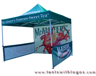 10 x 10 Pop Up Tent - McAlister's